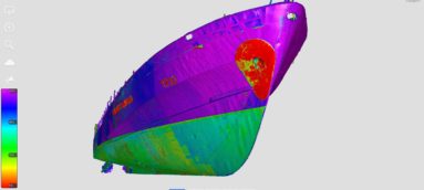 Ship Component Laser Scanning for Hull Deformation Analysis