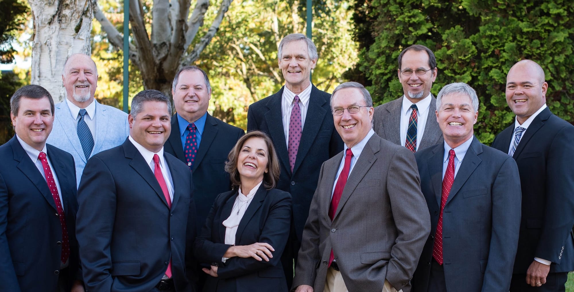 Westlake principals gathered in a group smiling